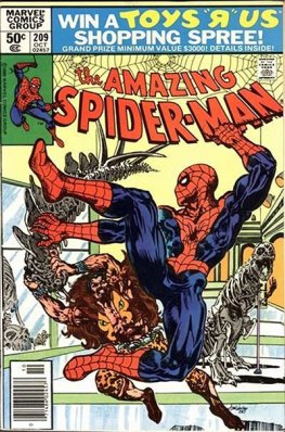 Amazing Spider-Man, The #209 (Newsstand)