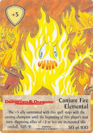 Conjure Fire Elemental - Click Image to Close
