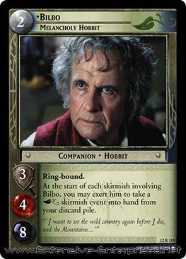 Bilbo, Melancholy Hobbit