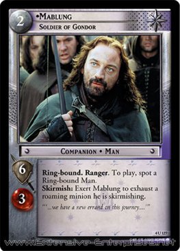 Mablung, Soldier of Gondor