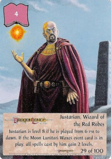 Justarian, Wizard of the Red Robes