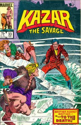 Ka-Zar: The Savage #33
