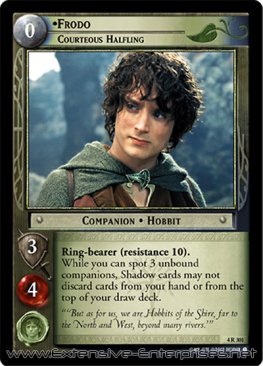 Frodo, Courteous Halfling