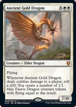 Ancient Gold Dragon (#003)