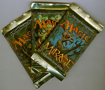 Magic the Gathering Mirage, Booster Pack