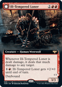 Ill-Tempered Loner / Howlpack Avenger (#378)
