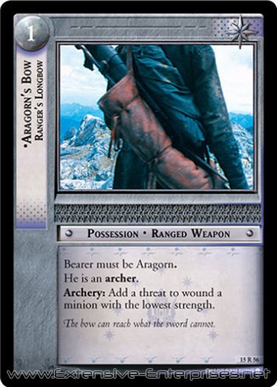 Aragorn\'s Bow, Ranger\'s Longbow
