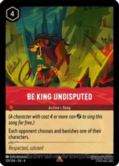 Be King Undisputed (#129)