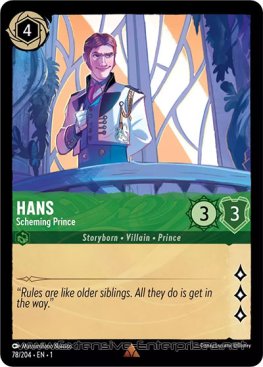 Hans: Scheming Prince (#078)