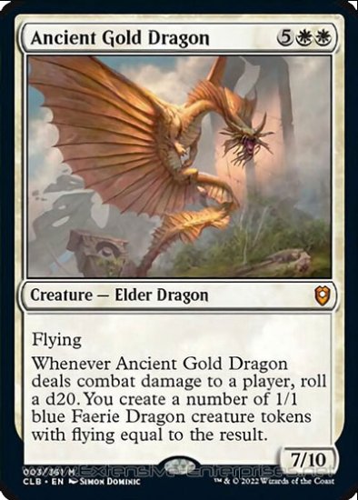 Ancient Gold Dragon (#003)