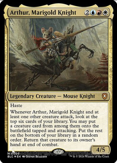 Arthur, Marigold Knight (Commander #005)