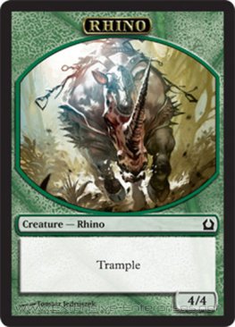 Rhino (Token #009)