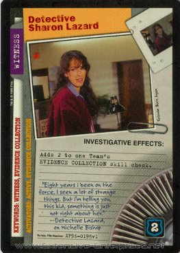 Detective Sharon Lazard