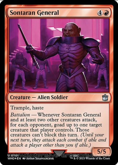 Sontaran General (#701)