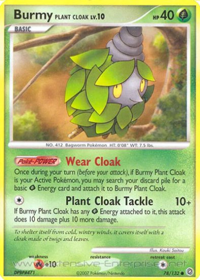 Burmy Plant Cloak (#078)