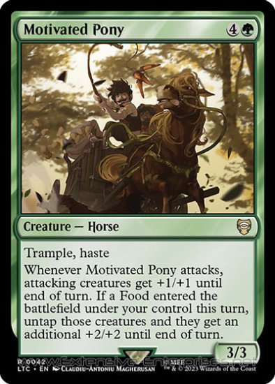Motivated Pony (Commander #042)