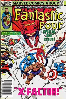 Fantastic Four #250 (Newsstand)