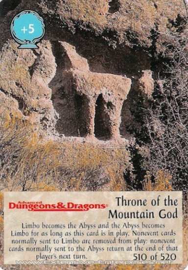 Throne of the Mountain God