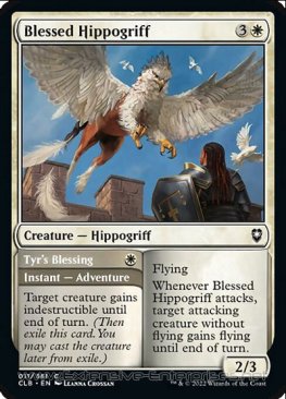 Blessed Hippogriff / Tyr's Blessing (#011)