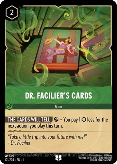 Dr. Facilier\'s Cards (#101)