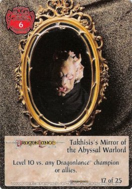 Takhisis's Mirror of the Abyssal Warlord