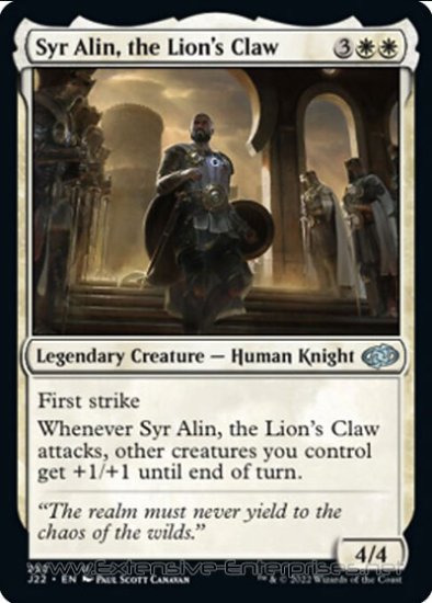 Syr Alin, the Lion\'s Claw (#252)