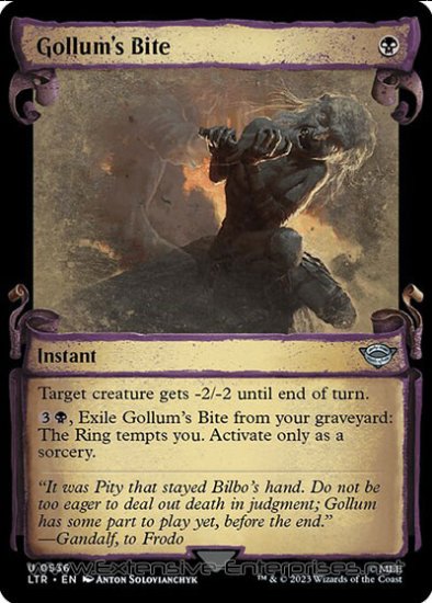 Gollum\'s Bite (#536)