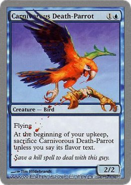 Carniverous Death-Parrot