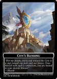 City's Blessing (Commander Token #017)