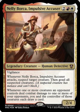 Nelly Borca, Impulsive Accuser (Commander #004)