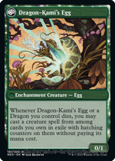 Dragon-Kami Reborn, The / Dragon-Kami\'s Egg (#181)