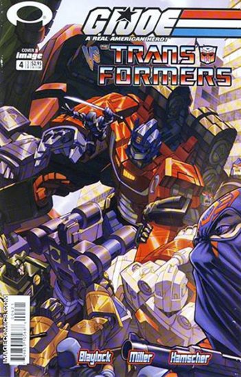 G.I. Joe vs. Transformers #4 (Brooks \"B\" Variant)