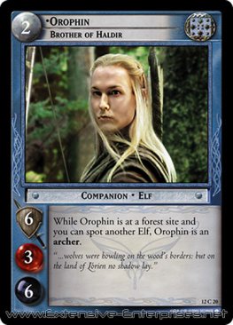 Orophin, Brother of Haldir