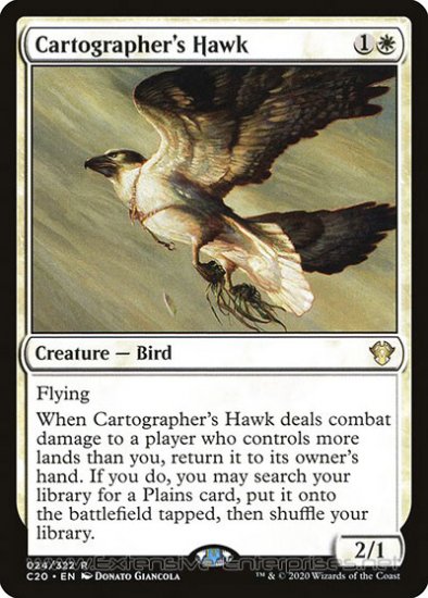 Cartographer\'s Hawk (#024)