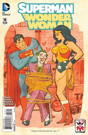Superman / Wonder Woman #18 (Joker Variant) - Click Image to Close