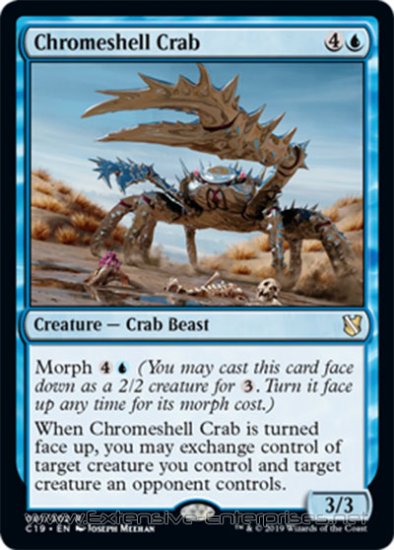 Chromeshell Crab (#081)