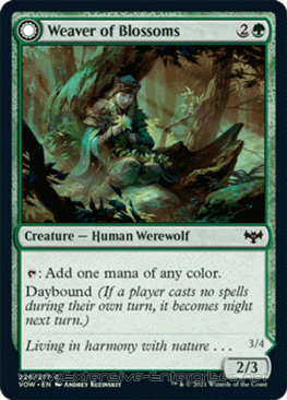 Weaver of Blossoms / Blossom-Clad Werewolf (#226)