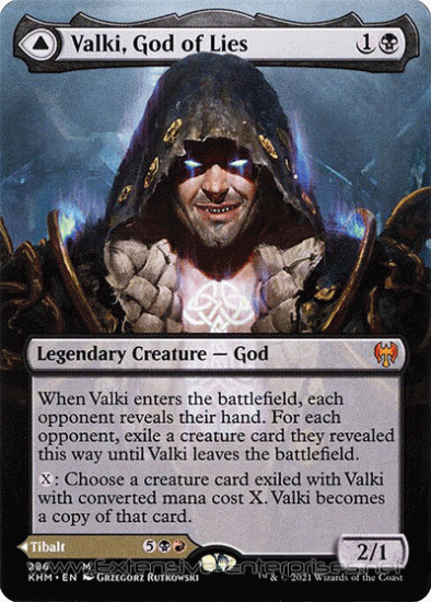 Valki, God of Lies / Tibalt, Cosmic Impostor (#286)
