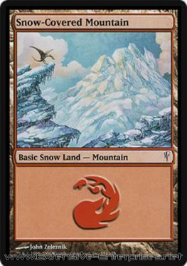 Snow-Covered Mountain (#154)