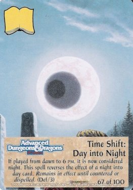 Time Shift: Day into Night