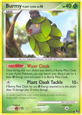 Burmy Plant Cloak (#011)