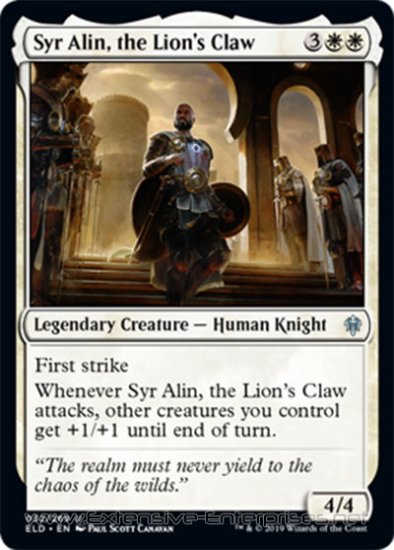 Syr Alin, the Lion\'s Claw (#032)