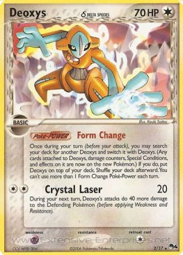 Deoxys δ (Normal Forme) (#002)