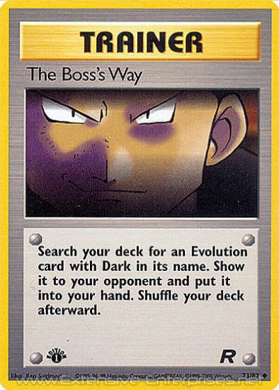 Boss\'s Way, The (#073)