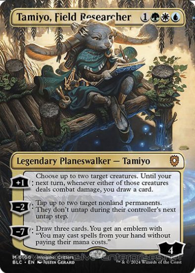 Tamiyo, Field Researcher (Commander #100)