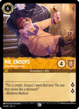 Mr. Snoops: Inept Businessman (#011)