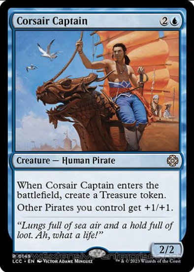 Corsair Captain (Commander #149)