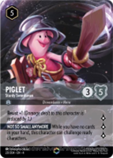 Piglet: Sturdy Swordsman (#221)