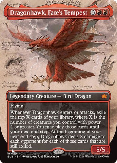 Dragonhawk, Fate\'s Tempest (#291)