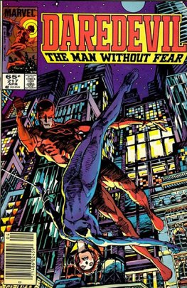 Daredevil #217 (Newsstand Edition)
